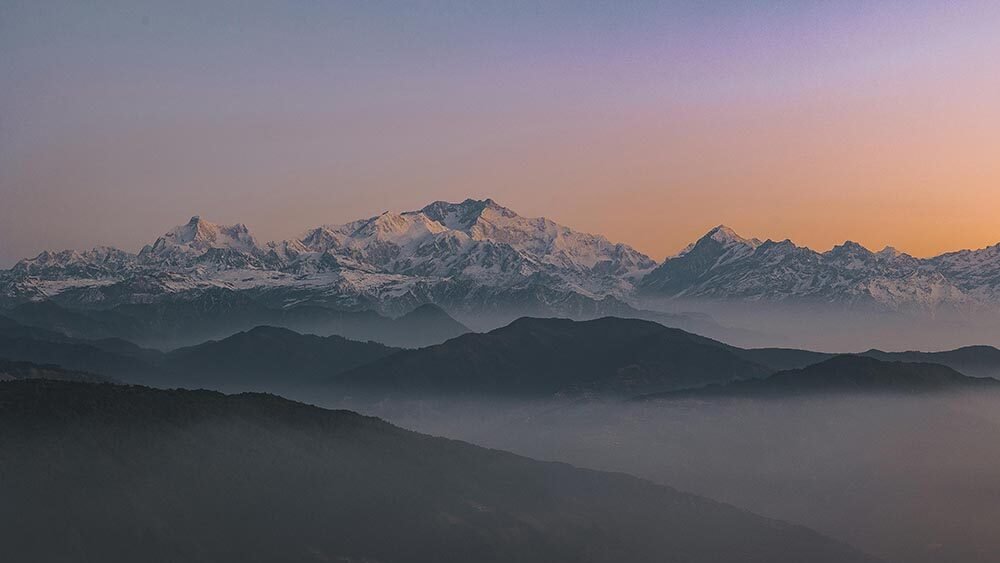 Kanchenjunga India s highest peak.